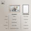 Décoration murale «Can and White Blooms Shadowbox» par Art Remedy-115123730-115123735