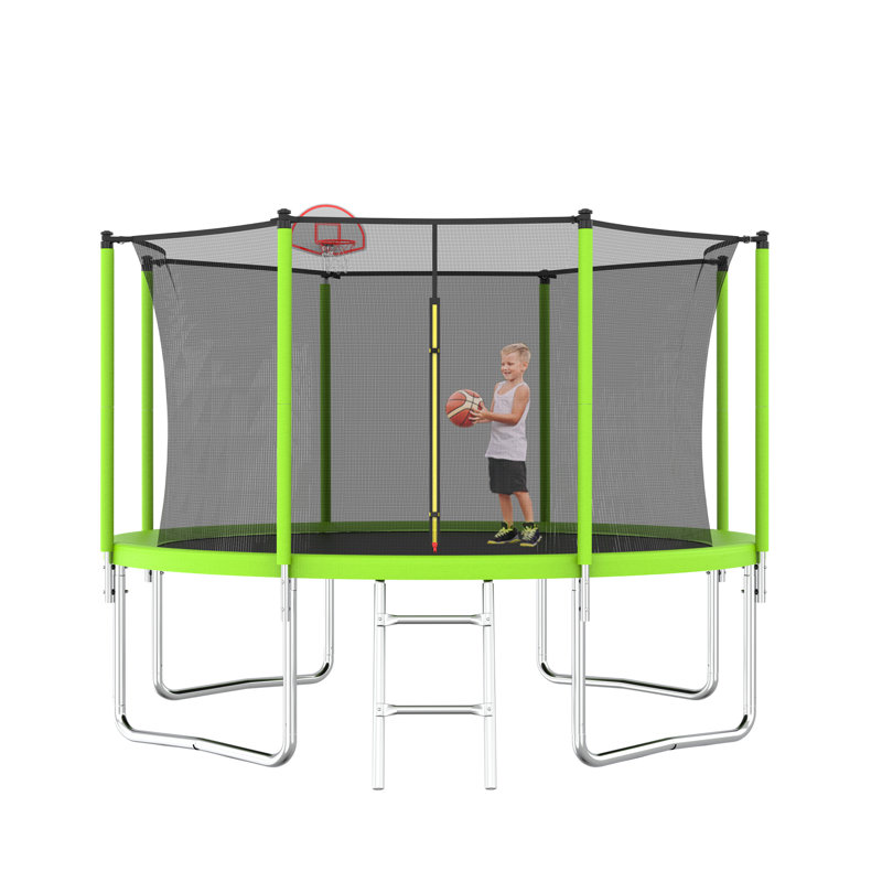 Filet de trampoline 12FT Sports Fitness, Vert
