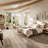 Havenwood Beige 8 in. x 36 in. Matte Porcelain Wood Look Floor and Wall Tile-40588623