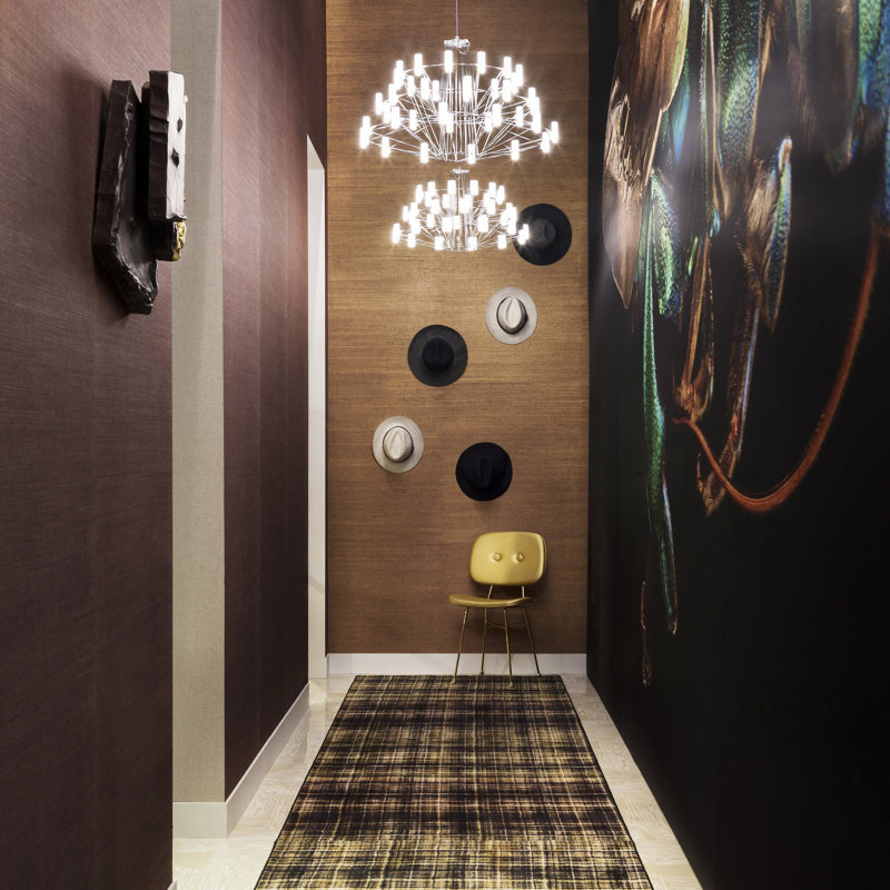 Coppélia LED Chandelier, Small, Black