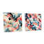 Cynthina - Ensemble de 2 peintures murales abstraites en acrylique-103927719