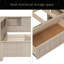Lit de jour en bois avec tablettes de rangement, USB, DEL et lit gigogne-1793953276-1793953278