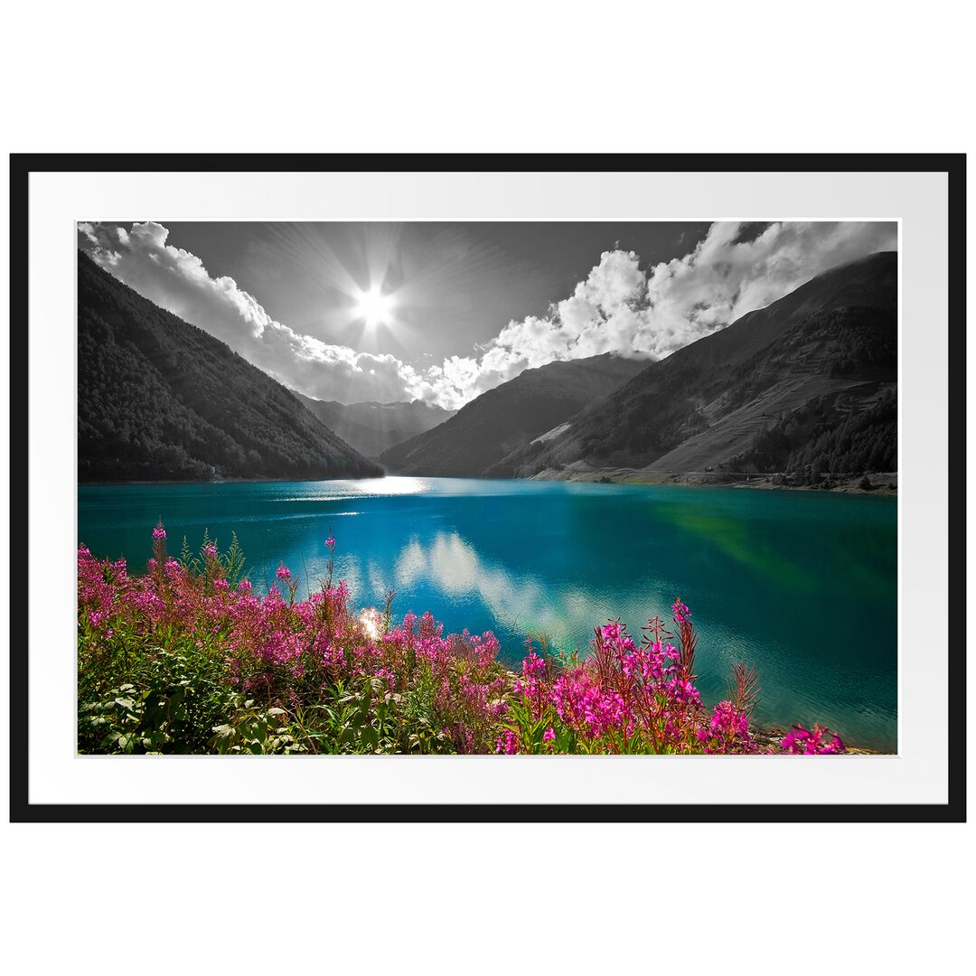 Meadow Lake Gerahmter Fotodruck Poster