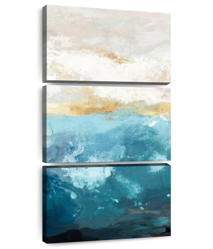 Water Gold II, H 27 po x l 12 po