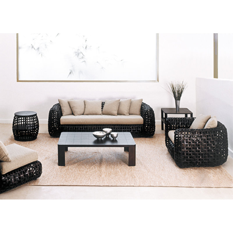 Matilda Outdoor Side Table, Brown