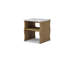 Table de bout moderne avec tablette de rangement 17,72 "Whisper Of Waves (table incluse seulement)-30246287