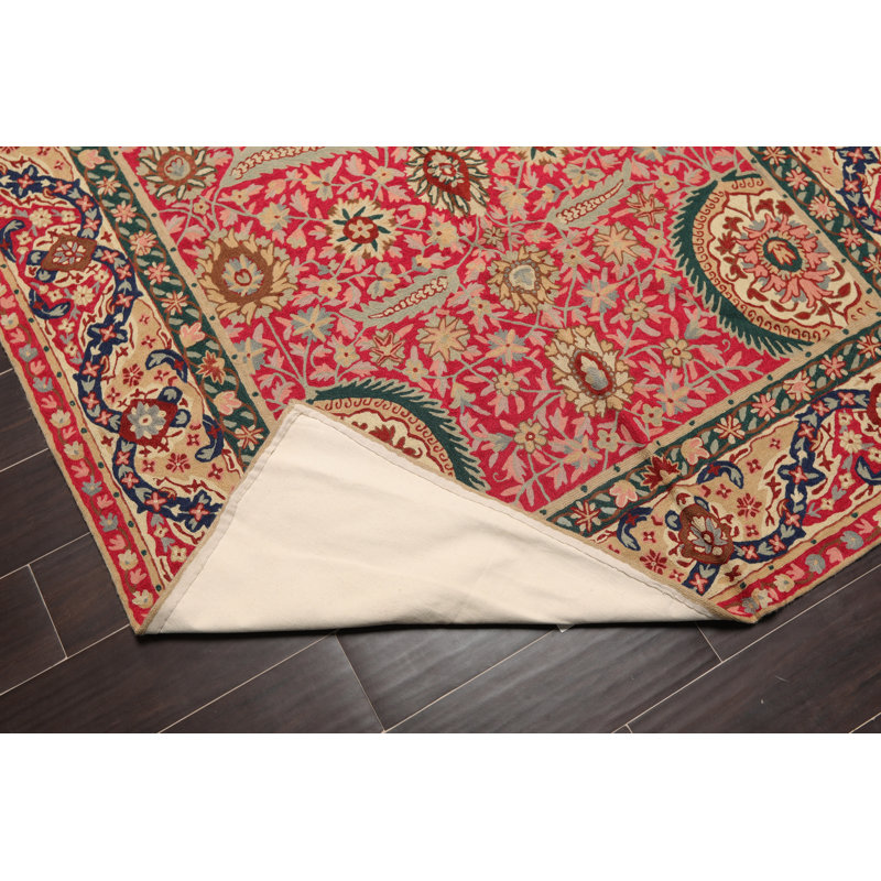 Tapis de zone en laine de 5 pi x 11 po à la main one-of-kind noué la Clyde