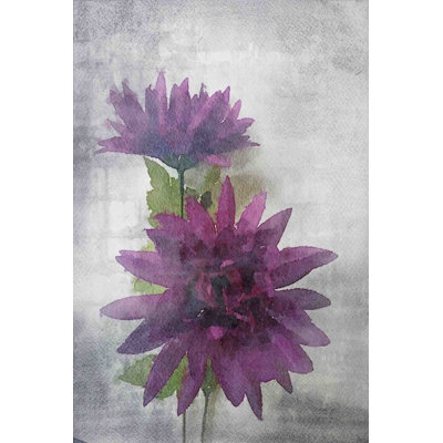 « aquarelle jardin 5 » par irena orlov, reproduction d’art sur toile tendue
