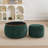 Round Storage Ottoman, 2 In 1 Function, Work As End Table And Ottoman,with Small Seat-106905963-106905965
