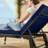 2 Pack Outdoor Patio Chair Cushions With Backrest, 3 Inch Thick Water Resistant Replacement Lounge Chair Pads-248622591