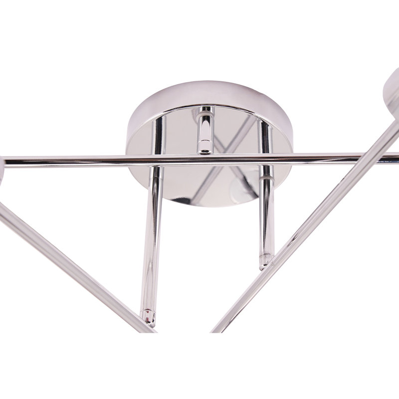 Semi Flush Mount, Chrome
