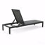 Ensemble de 2 chaises longues d'extérieur, noir MP2