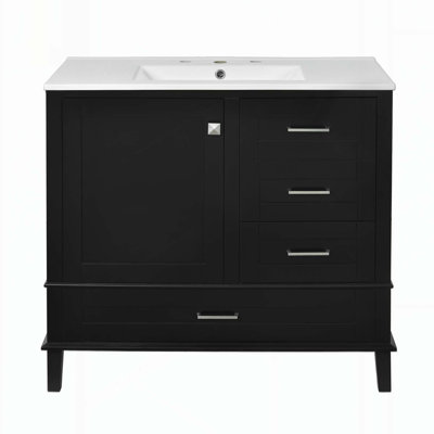 Modern Bathroom Vanity with Premium Materials and Versatile Storage Options