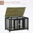 metal frame Dog Crate with Openable Top