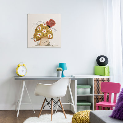 «Happy Mushroom & Butterfly», conception par Sarah Hickman