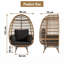 Outdoor Lounge Chair with Cushions-1986265187