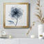 Indigo Bloom IV - Peinture sur toile encadrée-78138896-78138902