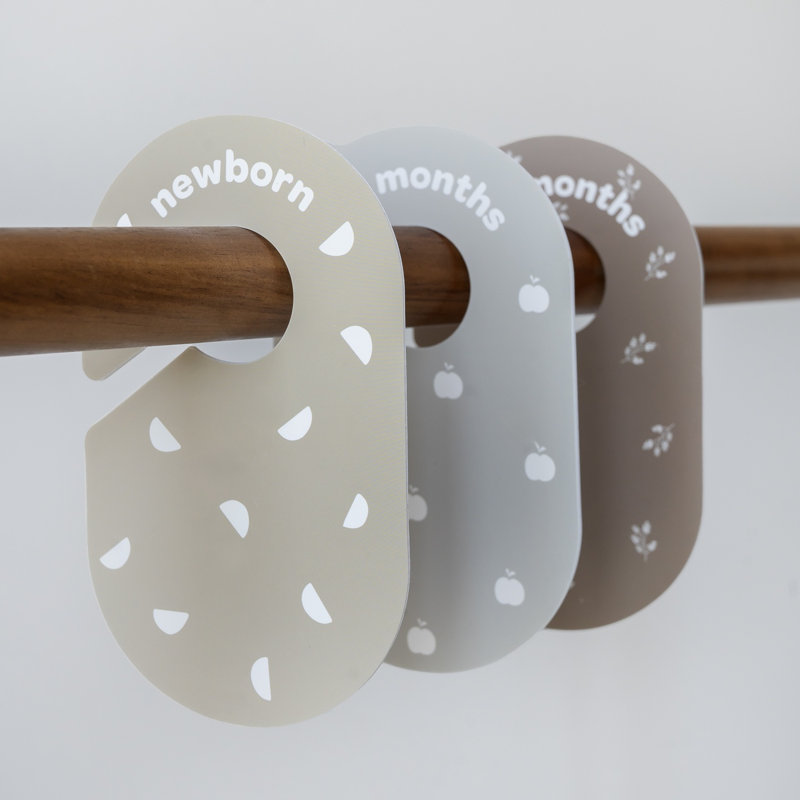 Ensemble de 8 diviseurs de garde-robe pour 3 bébés (nouveau-né à 24 mois) - ensemble de 8