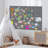 Textured Felt Wall Panels, Reusable Bulletin Boards, 12-Piece Set, With Pushpins-110651709