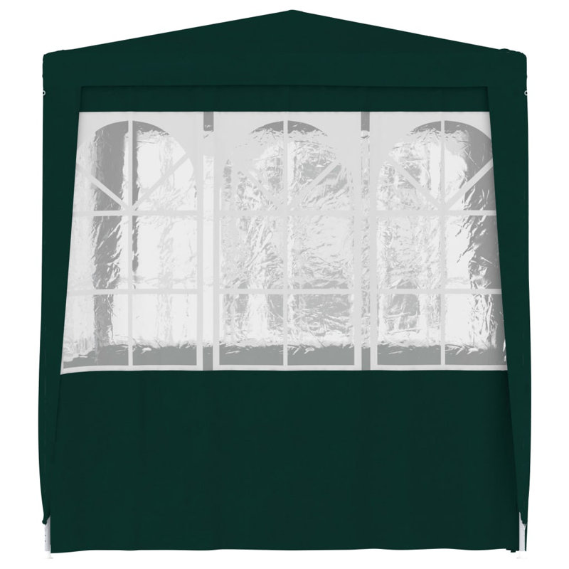 Benja 2m x 2m Steel Party Tent, Green, 2m x 2m