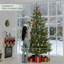 Arbre de Noël artificiel 9 pi avec base en acier et 4306 pointes