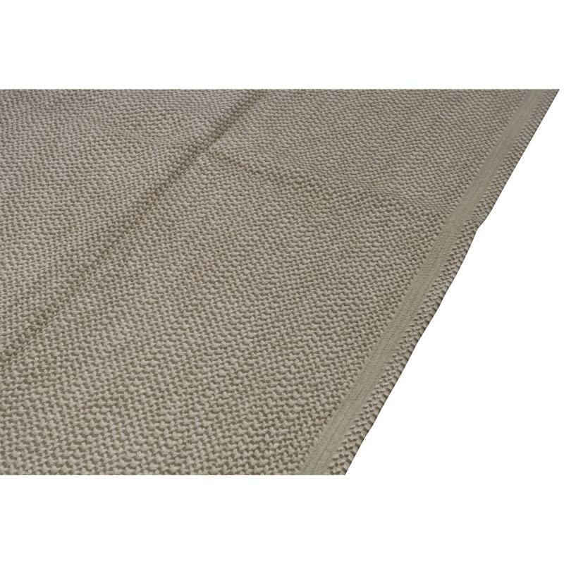 Flatweave Area Rug in Parchment