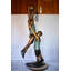 Nifao Collection Kids Playing Basketball in Action Life Size Bronze Statue  27" x 17" x 66"H