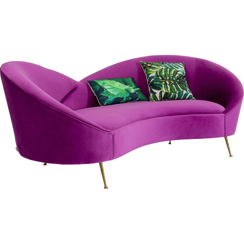 Sofa Night Fever 3-Seater, Purple