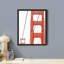 "Détail architectural du pont suspendu rouge" sur papier-98266416-98266421