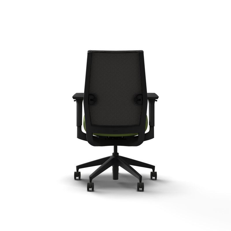 Chaise de bureau ergonomique en filet HON, Noir, Poire