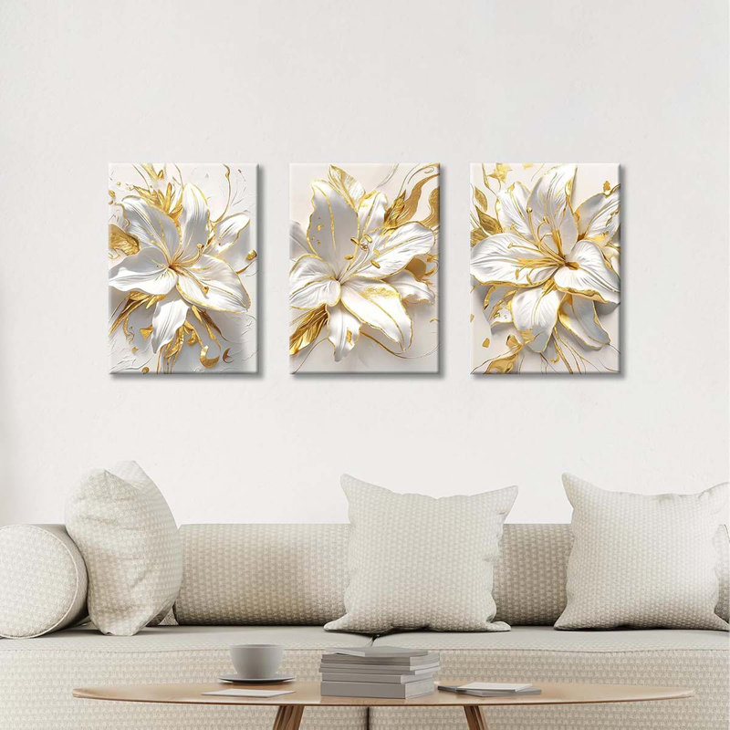 3 Piece Wrapped Canvas Print