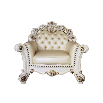 Fauteuil capitonné 48,09 po