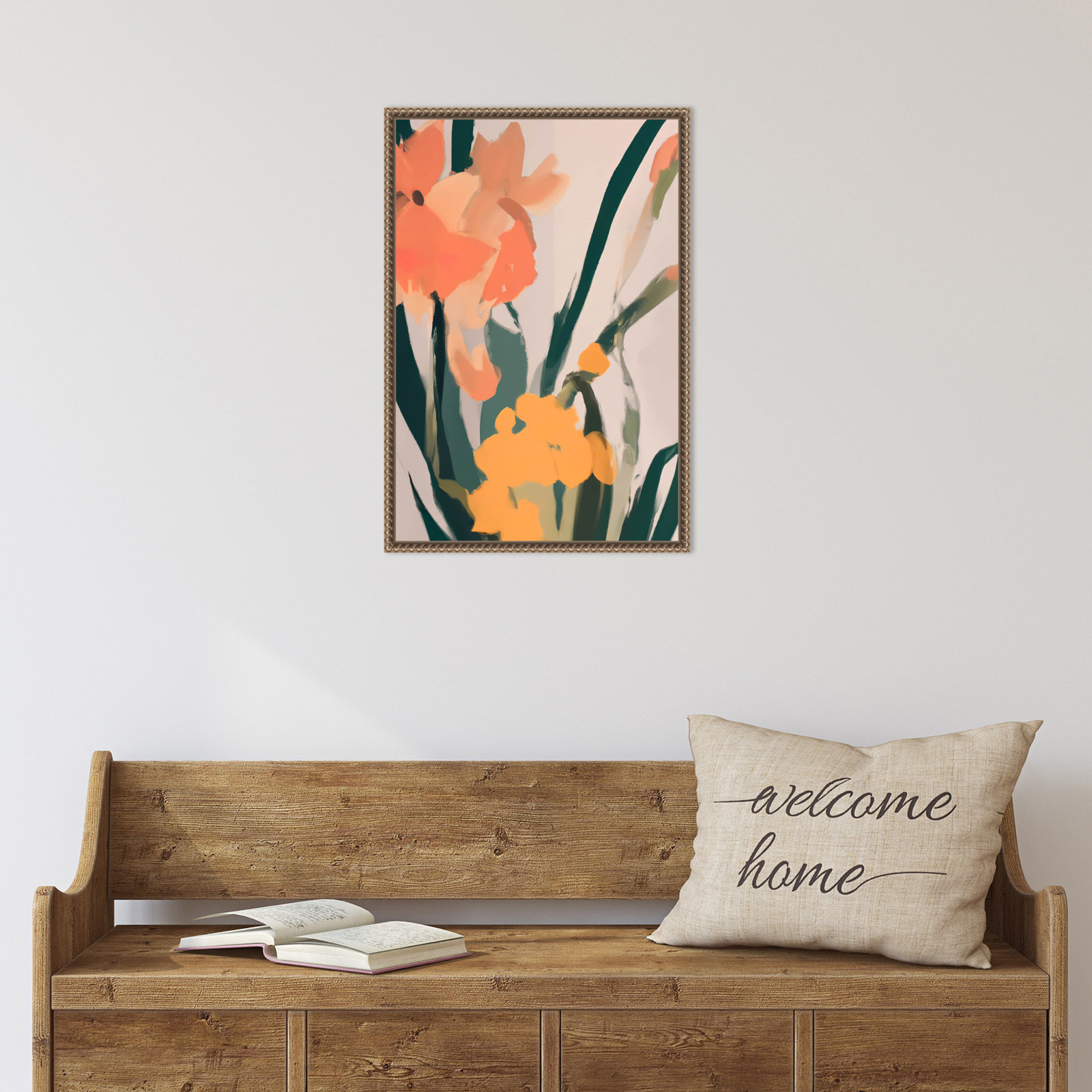 Flower Petals Abstract by Melloi Art Prints, 23" H x 16" W x 2" D