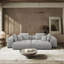 Modular Sectional Sofa Couch, Oversized Free Combination Deep Seat Sofa, Cushion Covers Removable & Washable, Fabric, Down Filled-280536397