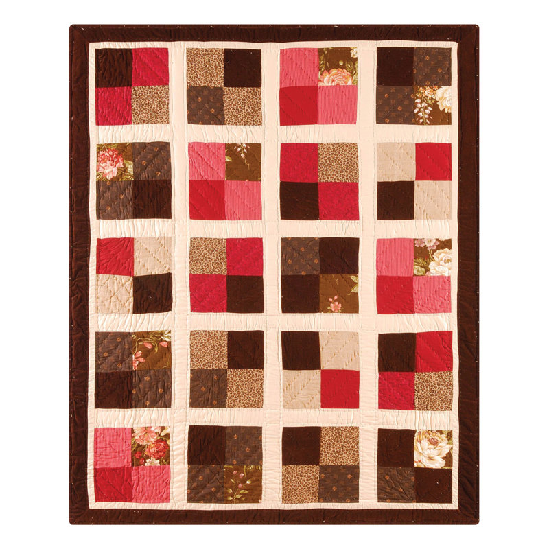Safari Dream Cotton Quilted Throw Blanket