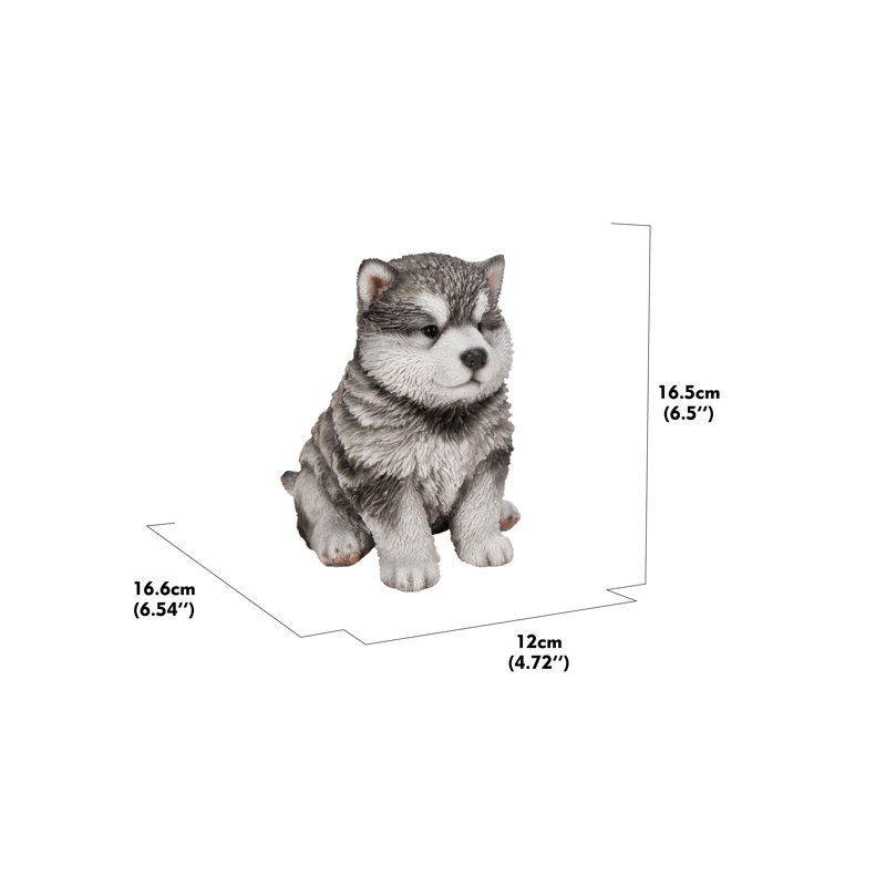 STATUE CHIOT MALAMUTE