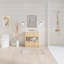 Meuble-lavabo simple 30 po avec comptoir en céramique-415346368