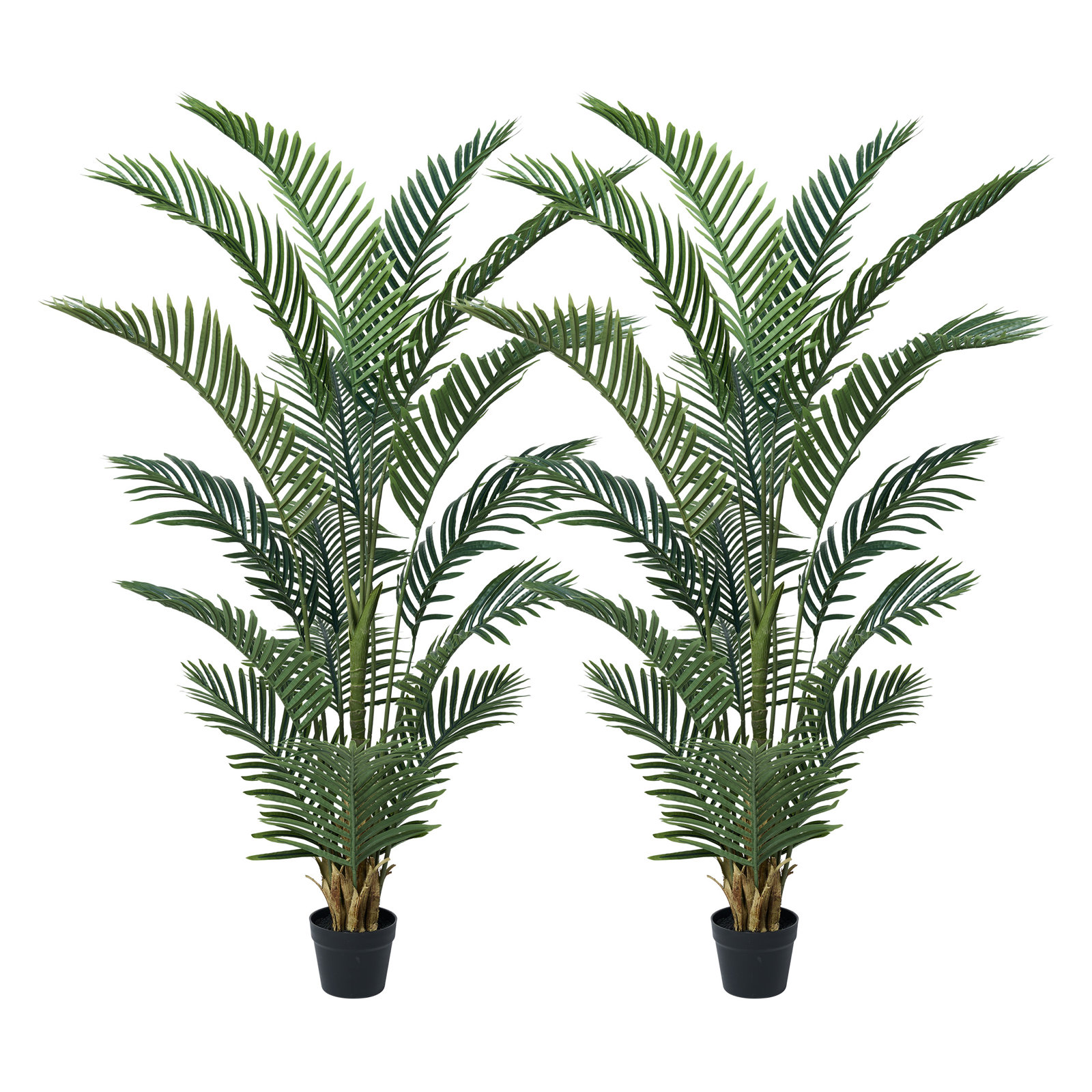 Adcock Palm Tree in Pot, 60" H x 22" W x 22" D, 2