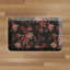 Tapis de cuisine anti-fatigue Rose de jardin anglais en noir-125219675-126412928
