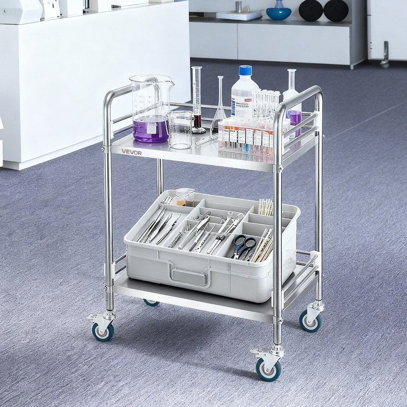 87cm H Utility Cart, 87cm H x 51.5cm W x 41cm D