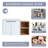 Neffs 35.87 " W Free Standing Wall Mounted 1 Single Vanity Bathroom Vanity With Ceramic Top