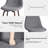 Moulton 26" Swivel Upholstered Counter Stools for Kitchen Island with Backrest and Footrest-488083748
