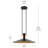 Tenon 28" 1-Light LED Pendant in Black-126501879-131424944