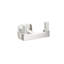 Emtek Select Double Hook w/ Soft Square Rosette, Square Stem & Knurled Tip-1799005271