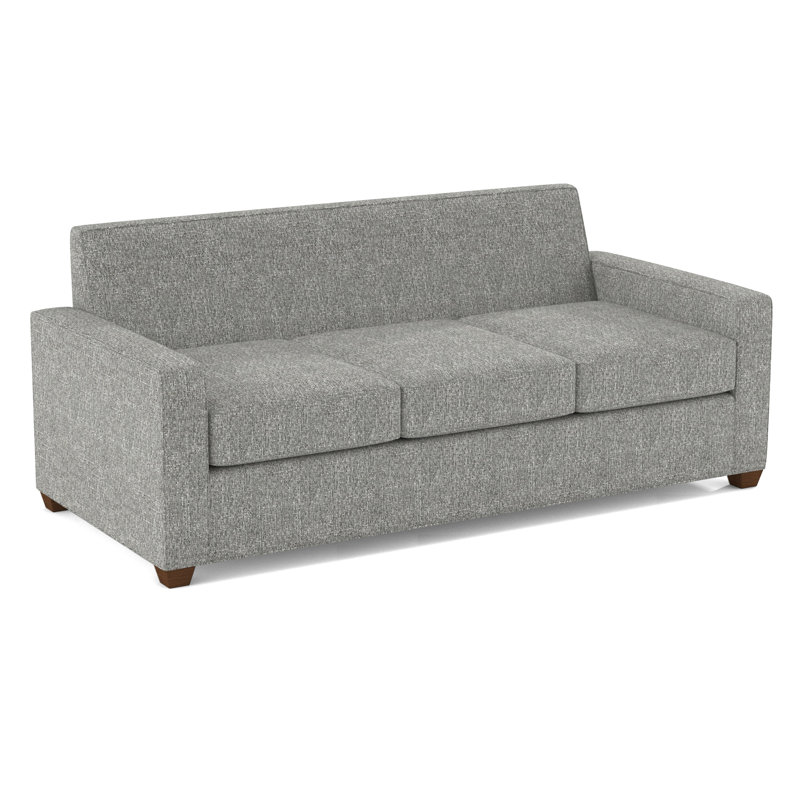 Avery Queen Sleeper Sofa, Connelly Dove, Montana Walnut, Hybrid