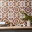 Capri Angela Harris 7,87 po X 7,87 po Carreau de plancher et de mur en porcelaine matte (10,76 pieds carrés / caisse)