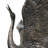 Bronze Flapping Heron Fountain