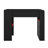 Full Size Wood Bunk Bed With Height-Adjustable Desk,Wardrobe And RGB Light-118155889