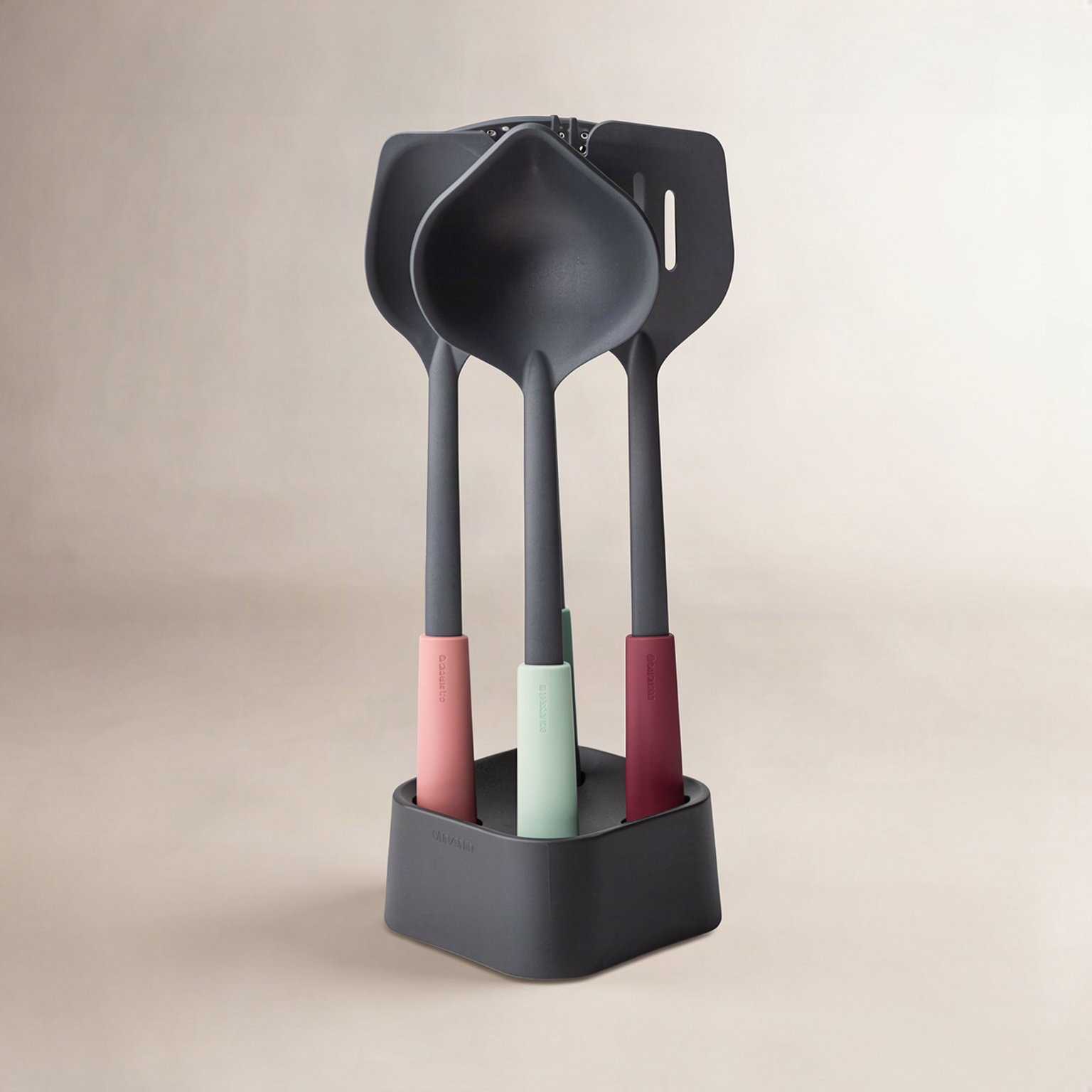 Brabantia Kitchen Utensil Set with Stand