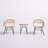 Aida 2 - Person Patio Conversation Set with Cushions